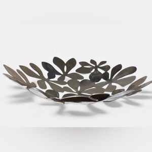 IKEA Vintage Stockholm Fruit Floral Metal Bowl